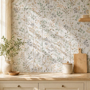 Carreau Accent de carrelage décoratif floral de la nature