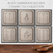 Carreau Accent de Cuisine Rustique "Rassemblez-vou