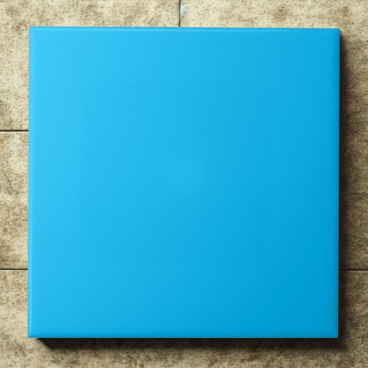 Carreau Accent moderne en bleu profond