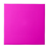 Carreau Accent Néon Magenta Chaud #ff00cc (Devant)