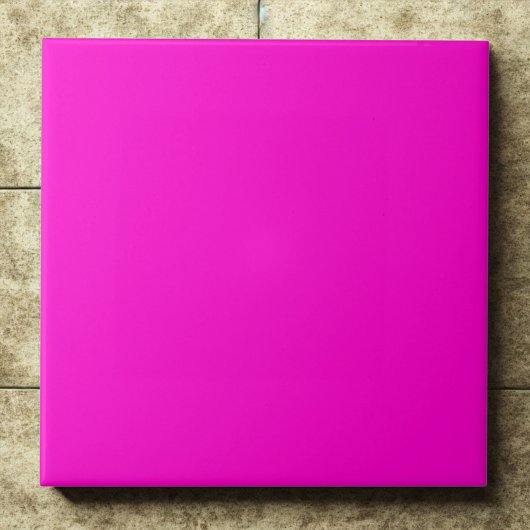 Carreau Accent Néon Magenta Chaud #ff00cc