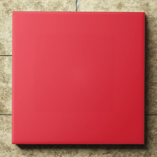 Carreau Accent royal rouge impérial