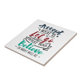 Carreau Accepter Laisser Croire (Côté)