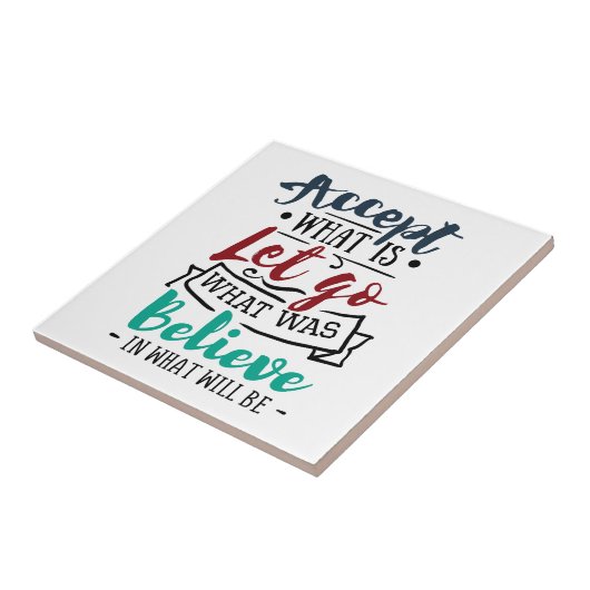 Carreau Accepter Laisser Croire (Côté)