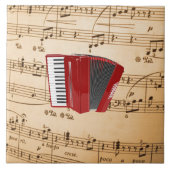 Carreau Accordéon rouge (Devant)