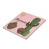 Carreau Accueil d'Espagnol de Sun de Saguaro de désert de (Côté)