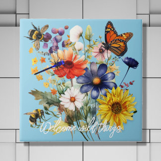 Carreau Accueillir les pollinisateurs Fleurs sauvages Cuis