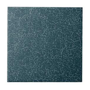Carreau Acier Blue Cracker Glaze Solid Color Tile