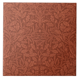 Carreau Acorns et Feuilles de chêne (par William Morris)