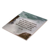 Carreau Actes 1:8 Vous recevrez POUVOIR Bible Verse (Côté)