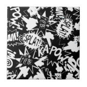 Carreau Actions de bandes dessinées (Devant)