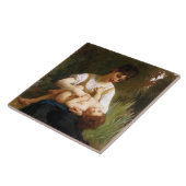 Carreau Adolphus Child And Ado par William Bouguereau (Côté)