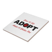 Carreau Adoptez (sauvez une vie) (Côté)