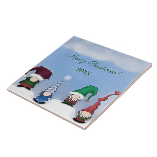 Carreau Adorable Gnome Posse (Côté)