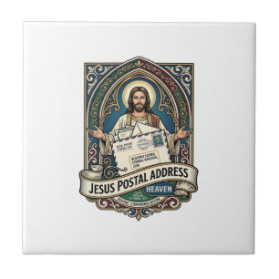 Carreau Adresse postale de Jésus Ciel Adresse postale de J
