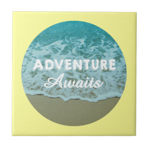 Carreau Adventure Await Tile