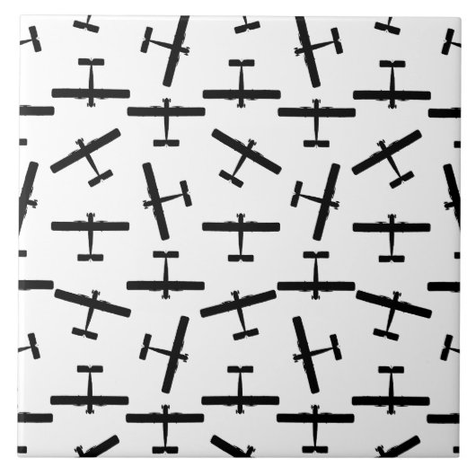 Carreau Aéronefs Vintages éparpillés COULEUR GLOBAL (Devant)