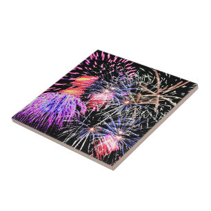 Carreau Affichage Fireworks