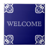 Carreau Affiche de bienvenue (Devant)