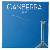Carreau Affiche de voyage Canberra Australie (Devant)