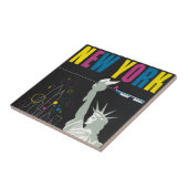 Carreau Affiche De Voyage Pour Vol Northwest Airlines (Côté)