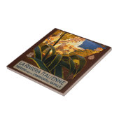 Carreau Affiche italienne Riviera Europe Italy Travel (Côté)