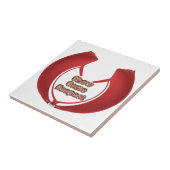 Carreau Afficher un peu de respect Imprimé (Côté)