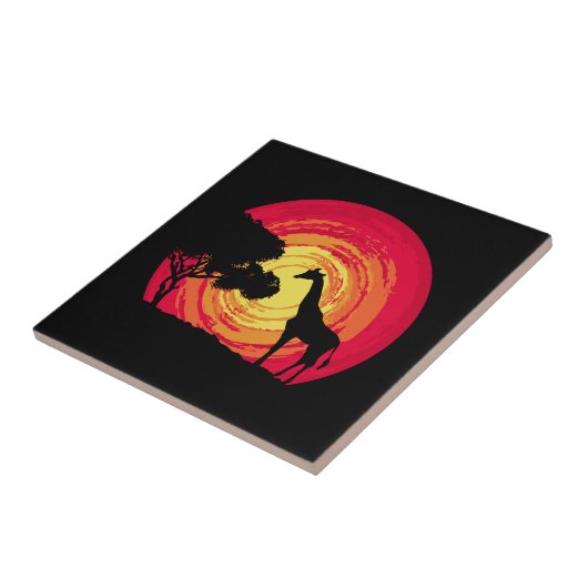 Carreau African sunset (Côté)