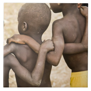 Carreau Afrique, Afrique de l'Ouest, Ghana, Yendi. Prise d