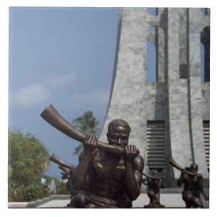 Carreau Afrique, Ghana, Accra. Mausolée de Nkrumah, final