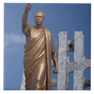 Carreau Afrique, Ghana, Accra. Nkrumah Mausoleum, final