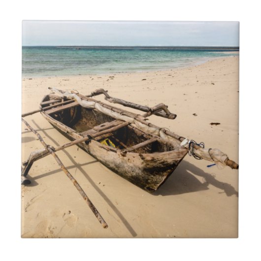 Carreau Afrique, Mozambique, île de Mogundula (Devant)