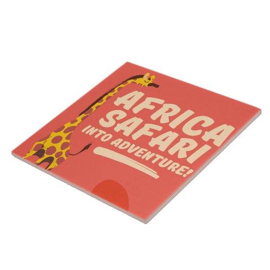 Carreau Afrique Safari dans l'aventure ! (Côté)