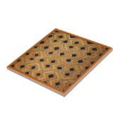 Carreau Afrique Zaïre Congo Kuba Textile (Côté)