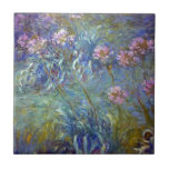 Carreau Agapanthus de Claude Monet<br><div class="desc">Agapanthus de Claude Monet</div>