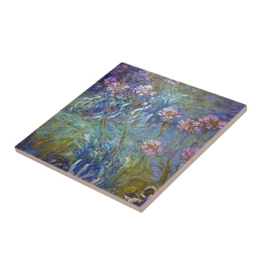Carreau Agapanthus de Claude Monet (Côté)