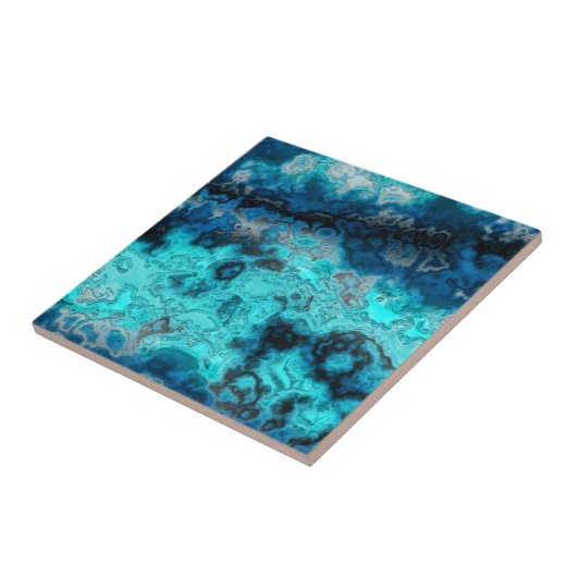 Carreau Agate bleue (Côté)