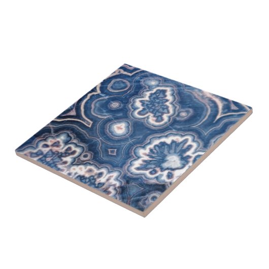 Carreau Agate bleue (Côté)