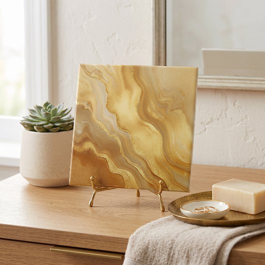 Carreau Agate Marbre Doré