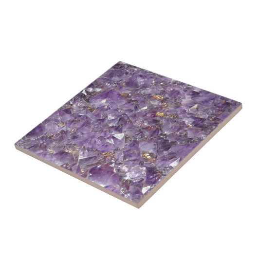Carreau Agate Purple Crystal (Côté)