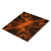 Carreau Agate Rouille  (Côté)