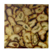 Carreau Agates de quartz vert de Terre (Devant)