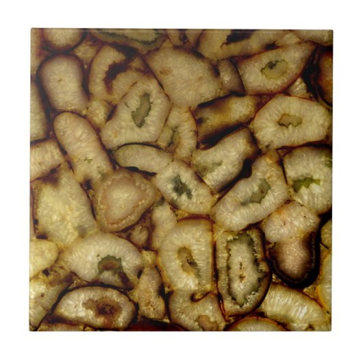 Carreau Agates de quartz vert de Terre (Devant)