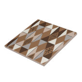 Carreau Age atomique Art Diamonds Café Brown (Côté)