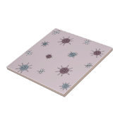 Carreau Âge atomique Starburst Planètes Lumière violet (Côté)