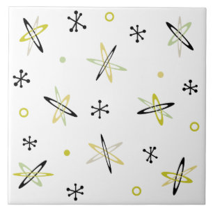 Carreau Âge de l'espace de l'ère atomique