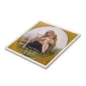 CARREAU AGNEAU DE DIEU VOUS EMMENEZ LES PÉCHÉS DU MONDE (Côté)