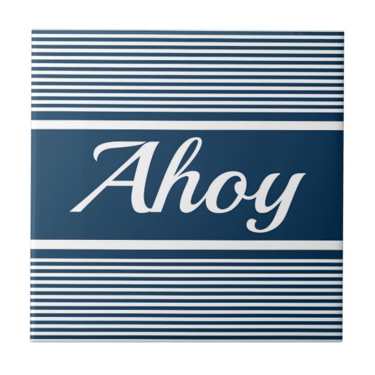 Carreau Ahoy (Devant)