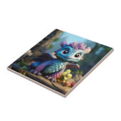 Carreau Aiden, un dragon lunaire (Côté)