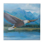 Carreau Aigle à tête blanche<br><div class="desc">Artiste de l'aigle à tête blanche : Tim OToole</div>